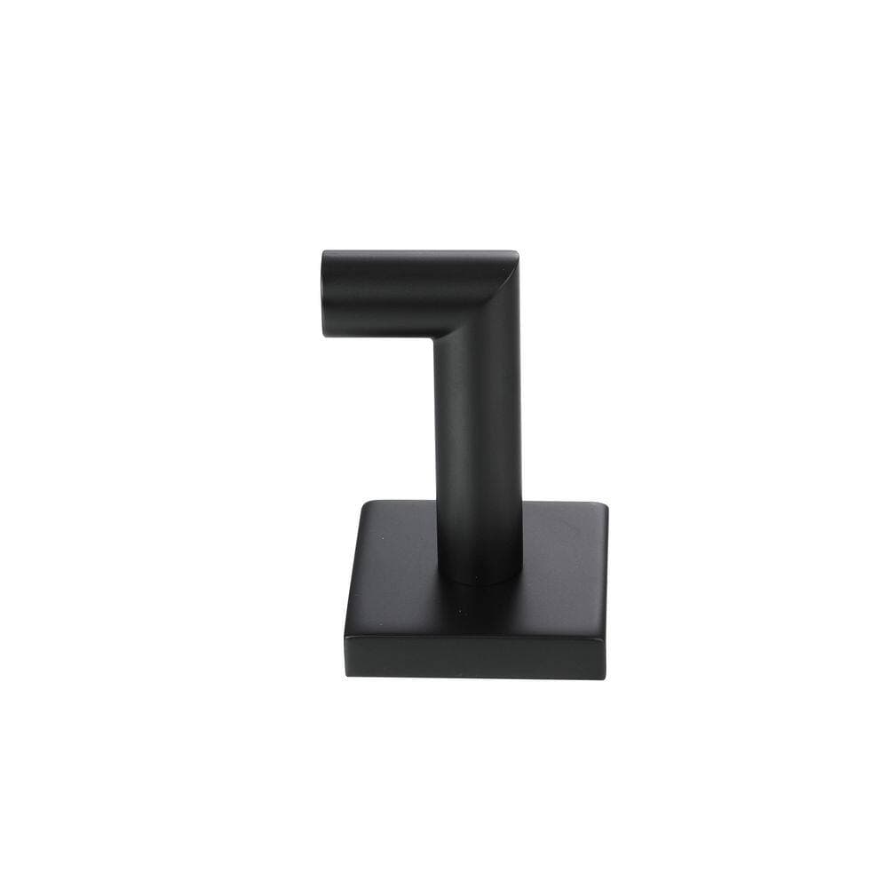 Paradise Bathworks Rapture J-Hook/Robe Hook 1.86 in. Matte Black (3)