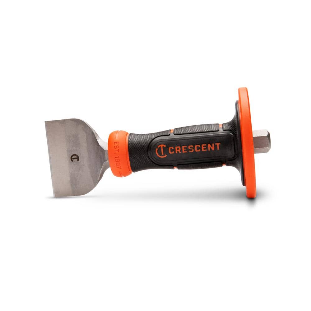 Crescent 3 in. x 8-1/2 in. Brick Chisel with Handguard (1)