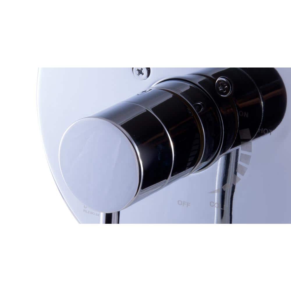 ALFI BRAND Single-Handle Shower Mixer with Sleek Modern Design in Polished Chrome (2)