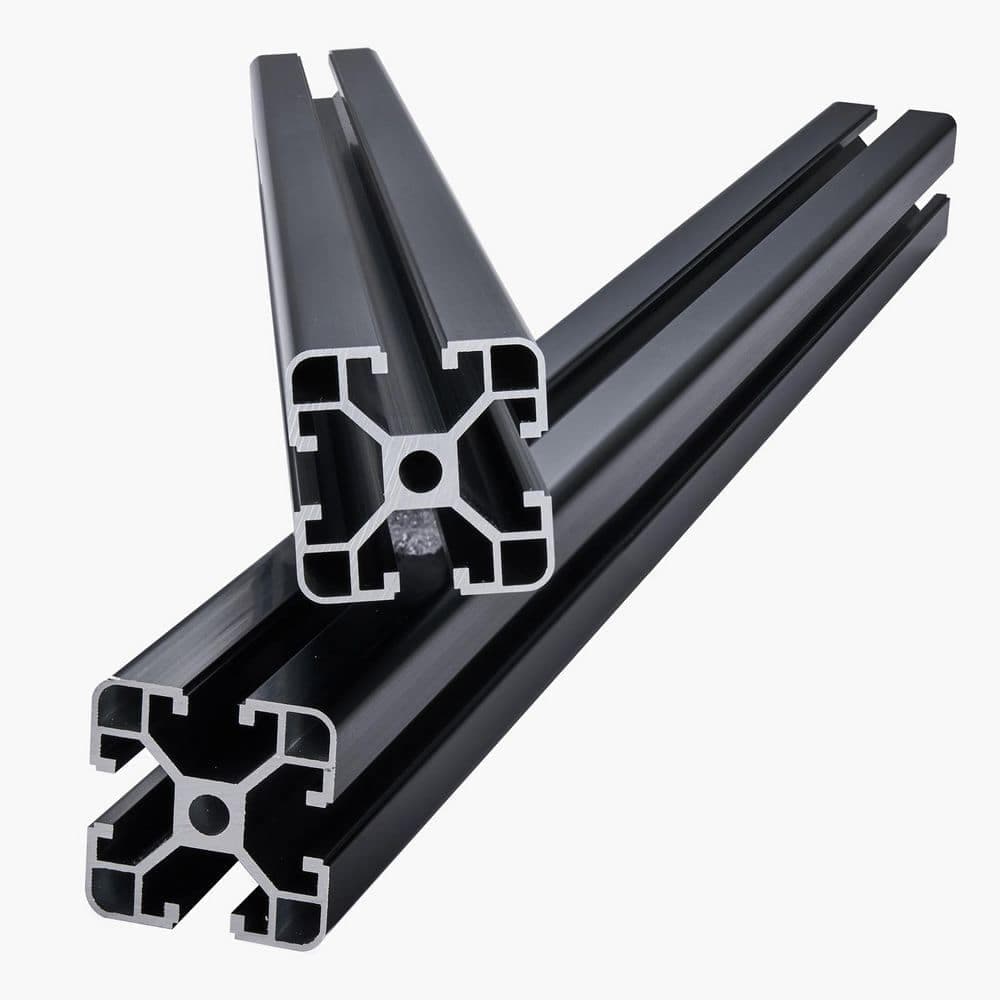 SKYSHALO 4 PCS 39.4 in. T Slot 2040 Aluminum Extrusion Profile, European Standard Anodized Linear Rail, Durable Aluminum Rail (1)