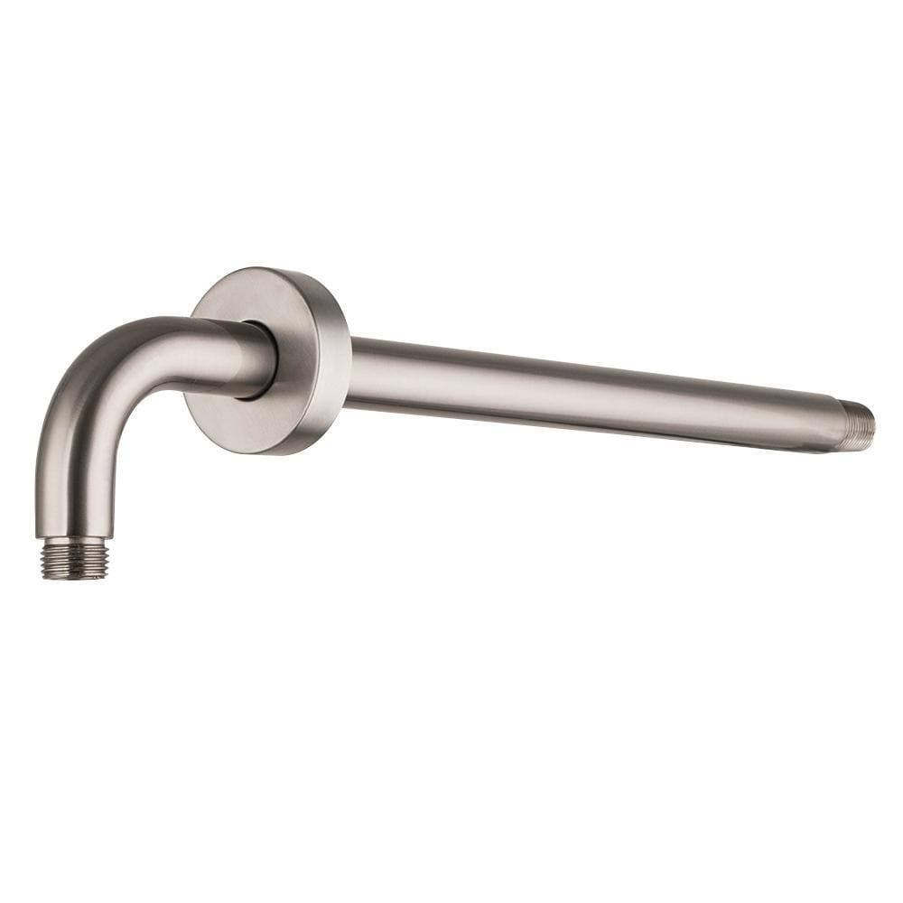 LORDEAR 16 in. Shower Bar Arm Wall Mounted Solid Brass Extension Arm 1/2 in. Pipe NPT Standard (4)