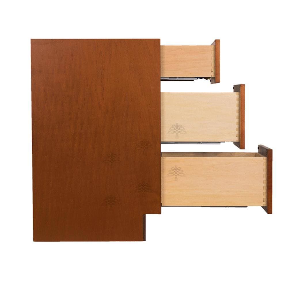LIFEART CABINETRY Cambridge Assembled 33 in. Bath Vanity Drawer Base Cabinet with 3-Drawers (4)