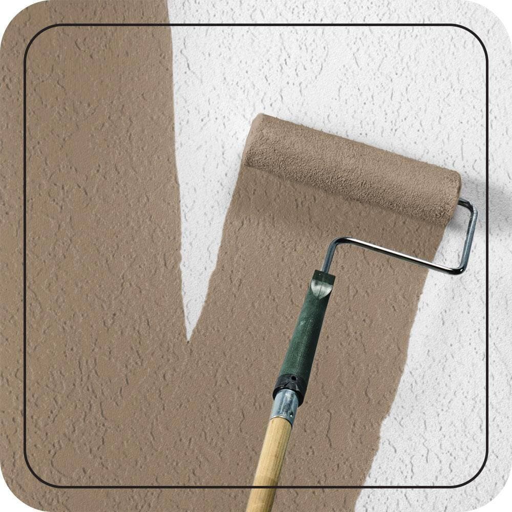 BEHR PREMIUM 5 gal. #700D-5 Toffee Crunch Elastomeric Masonry, Stucco and Brick Exterior Paint (3)