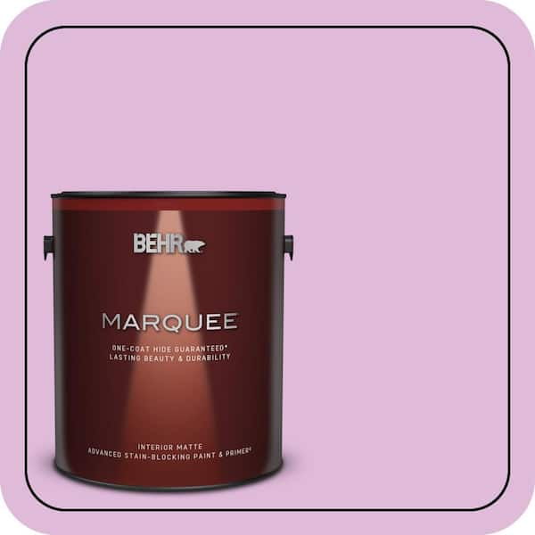 BEHR MARQUEE 1 gal. #670A-3 Posies Matte Interior Paint & Primer (2)