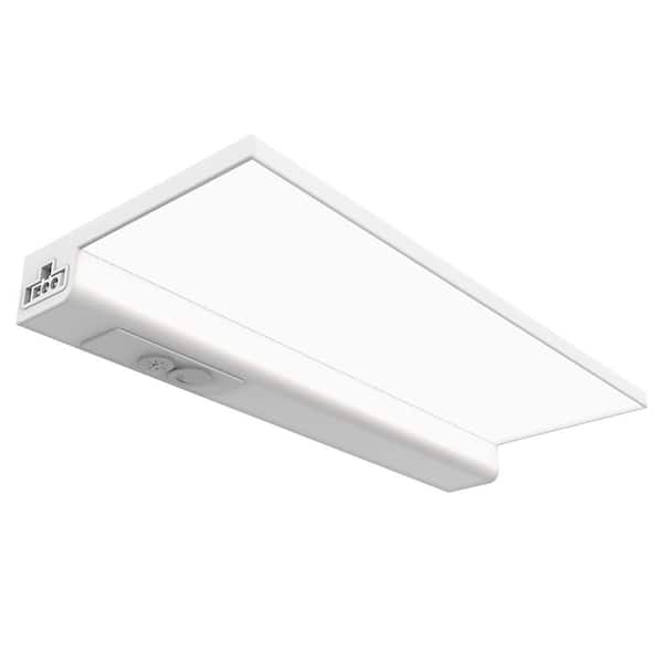 Feit Electric 9.5 in. (Fits 12 in. Cabinet) Hardwire Dimmable Linkable Integrated LED Color Changing CCT Onesync Under Cabinet Light