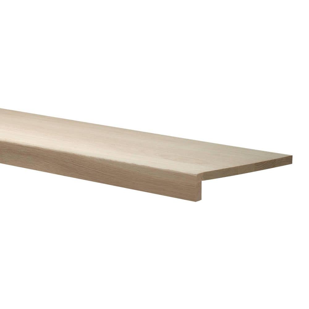YOUNG 0.625 in. x 11.5 in. x 48 in. White Oak RetroCraft Tread