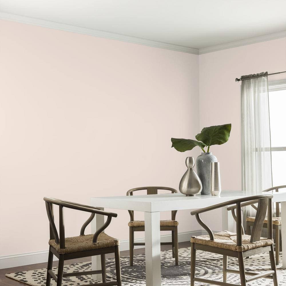 Glidden Premium 1 qt. PPG1068-2 Sablewood Satin Interior Latex Paint (4)