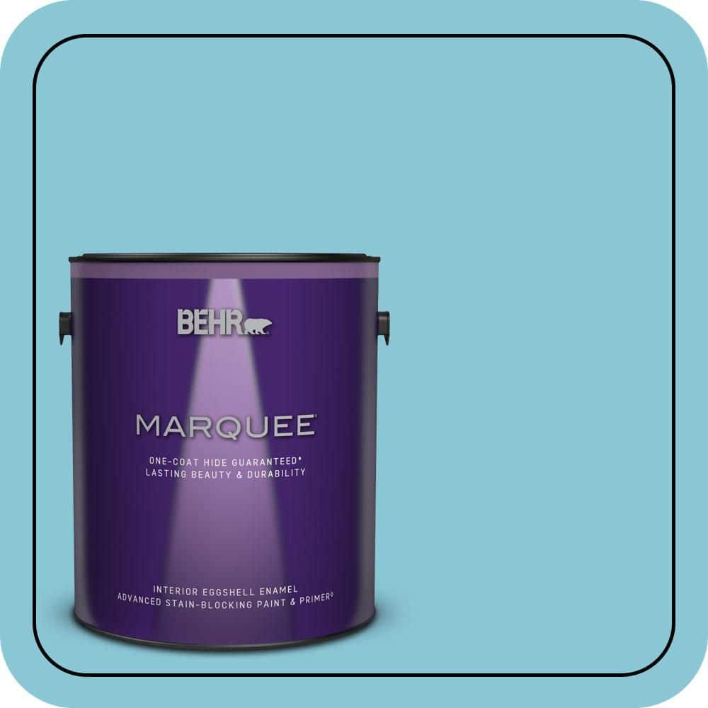 BEHR MARQUEE 1 gal. #530D-4 Maiden Voyage Eggshell Enamel Interior Paint & Primer