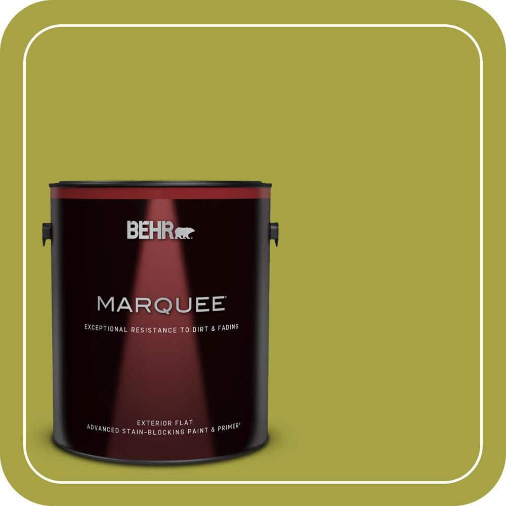 BEHR PREMIUM PLUS #400B-7 Lemon Grass Enamel Low Odor & Primer (1)