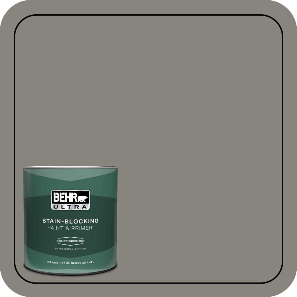 BEHR ULTRA 1 qt. #PPU8-22 Pier Extra Durable Semi-Gloss Enamel Interior Paint & Primer