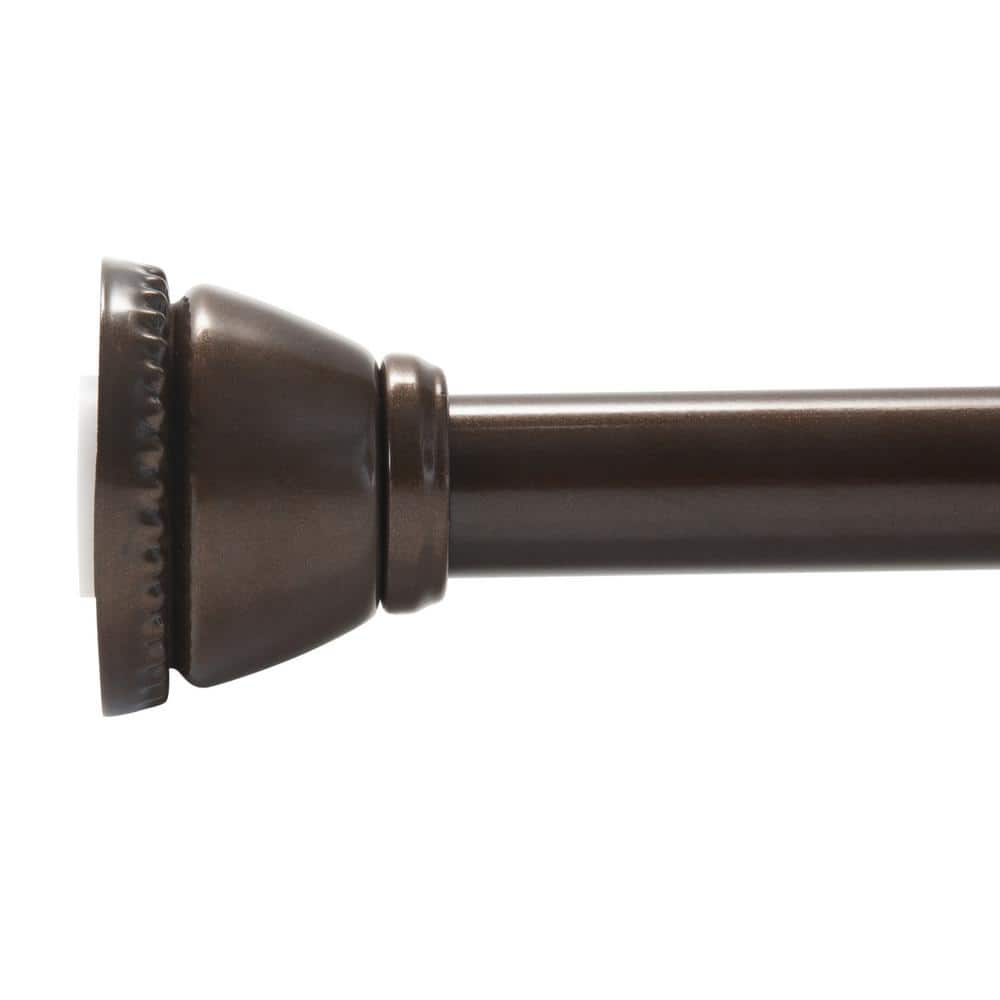 Bath Bliss Tension Shower Rod in Bronze