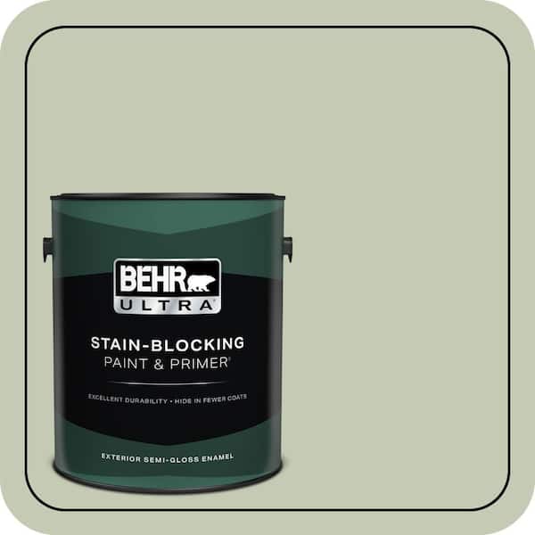 BEHR PREMIUM PLUS #420E-3 Spring Hill Flat Low Odor & Primer (4)