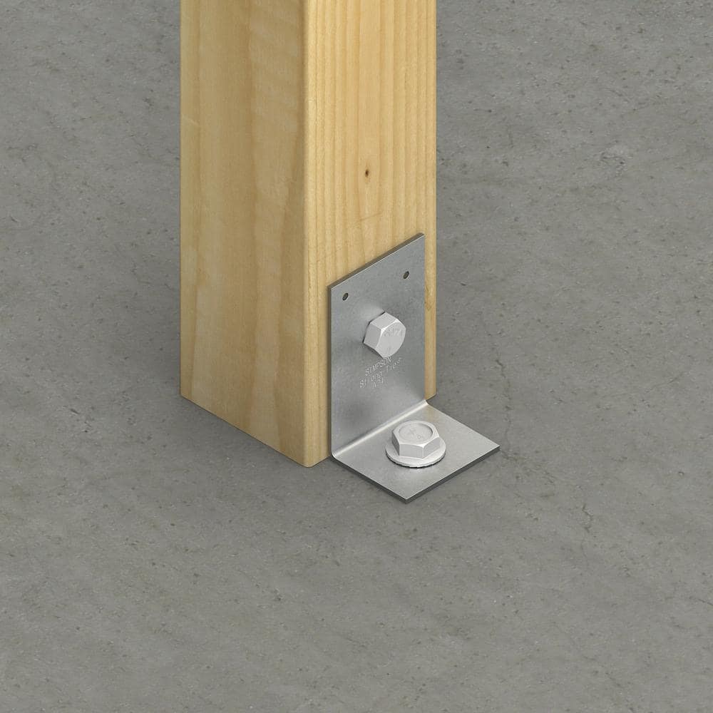 Simpson Strong-Tie 2 in. x 3-7/8 in. x 2-1/2 in. ZMAX Galvanized Angle (4)