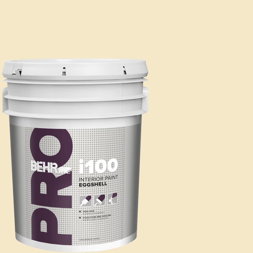 BEHR PRO 5 gal. #M320-2 Rice Wine Eggshell Interior Paint