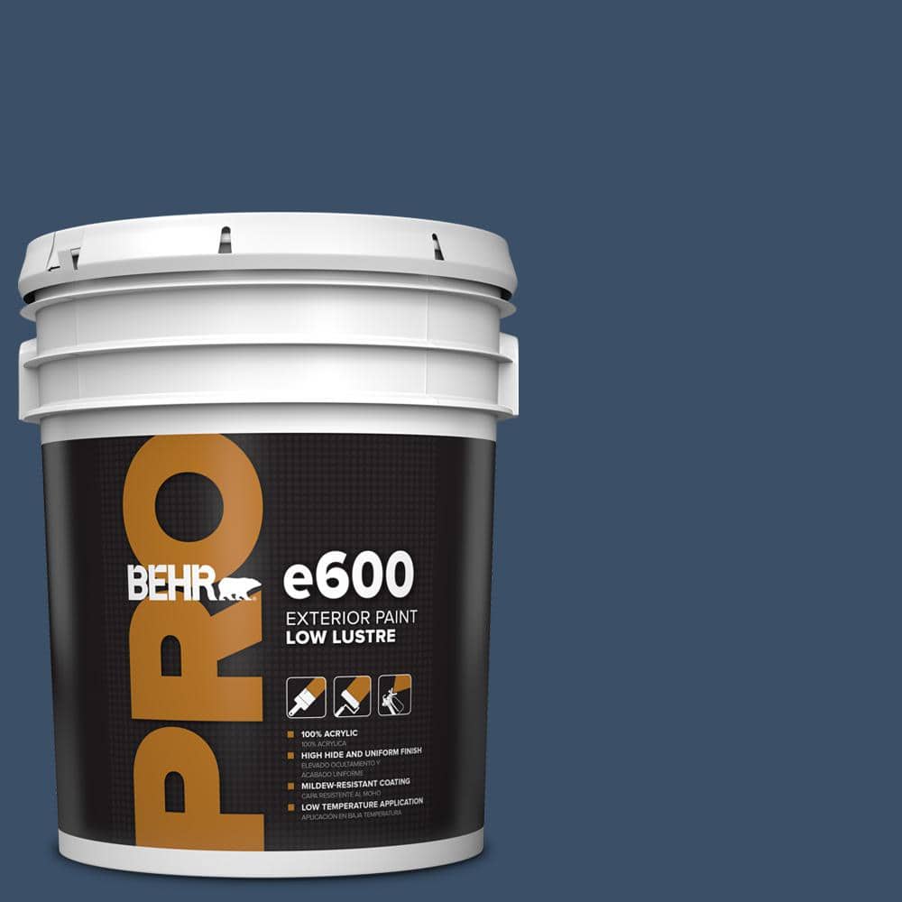 BEHR PRO 5 gal. #M510-7 Inked Low Luster Exterior Paint