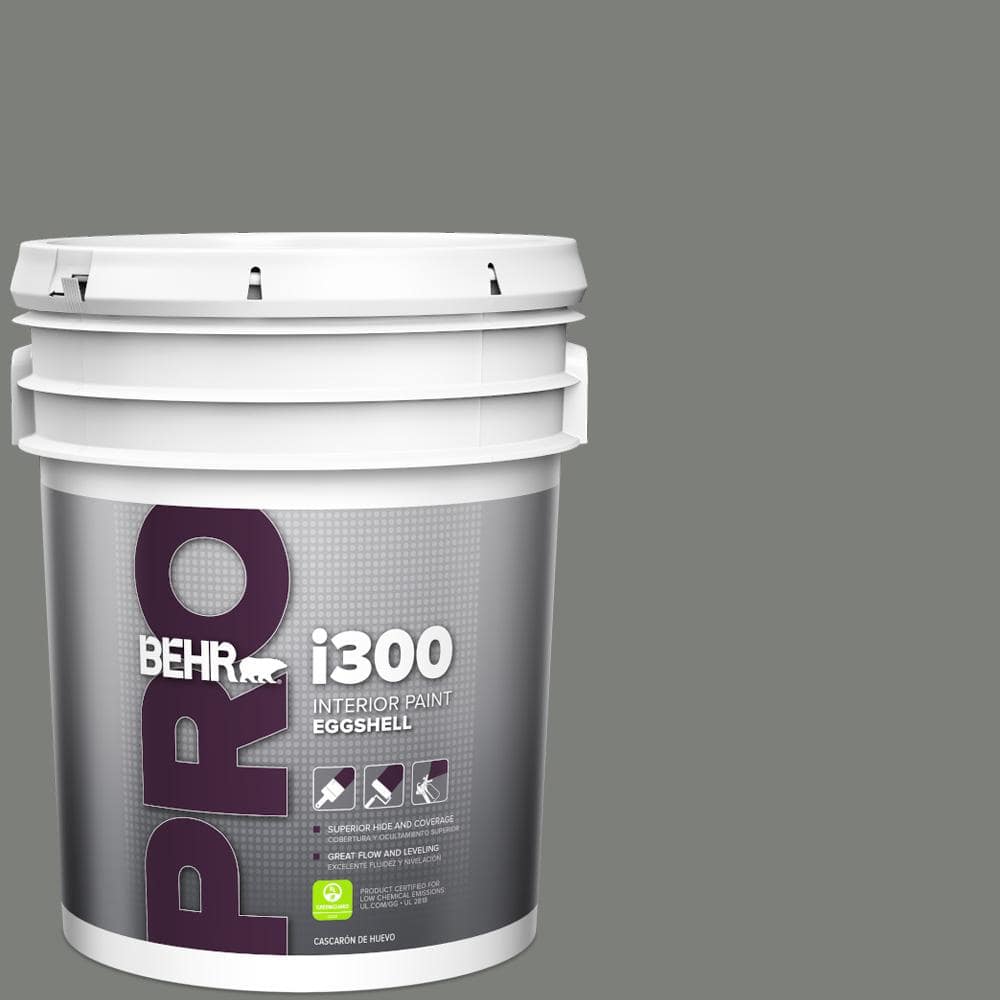 BEHR PRO 5 gal. #MQ6-20 Coastal Storm Eggshell Interior Paint