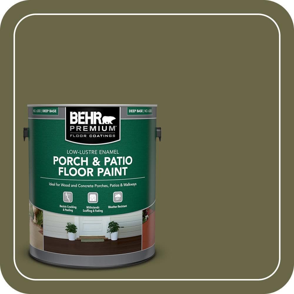 BEHR PREMIUM #S350-7 Low-Lustre Enamel Interior/Exterior Porch and Patio Floor Paint (1)