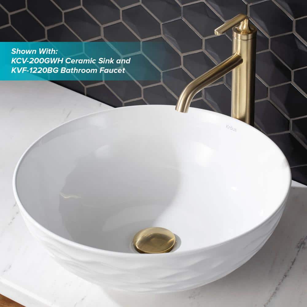 KRAUS Pop-Up Drain for Bathroom Sink (2)