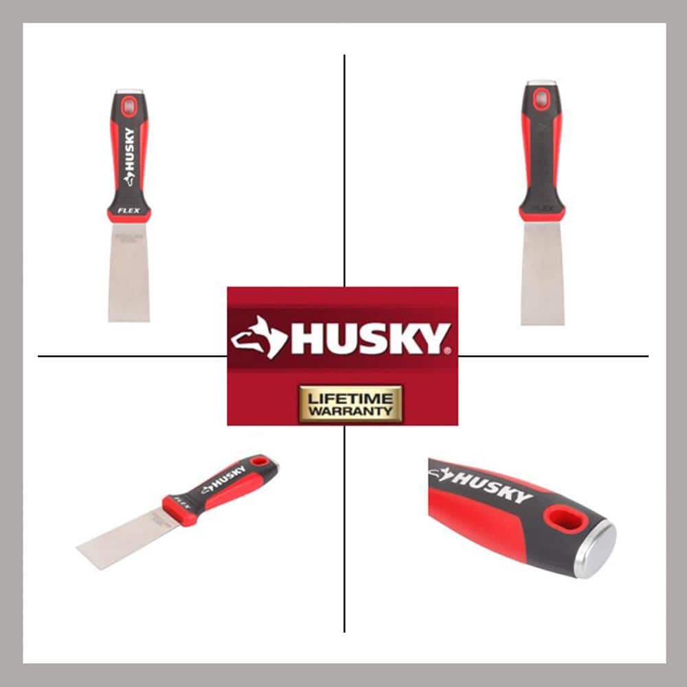 Husky SS Flex Putty Knife 1.5 in. (4)