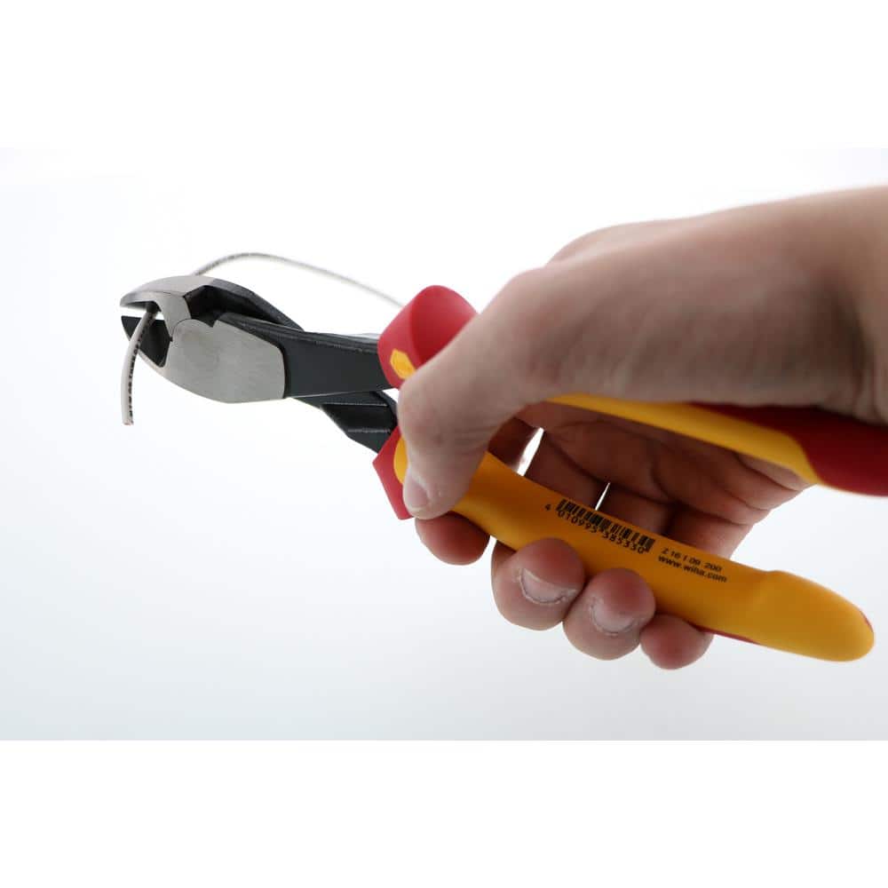 Wiha 8 in. 1000-Volt Insulated Industrial High Leverage Diagonal Cutters (2)