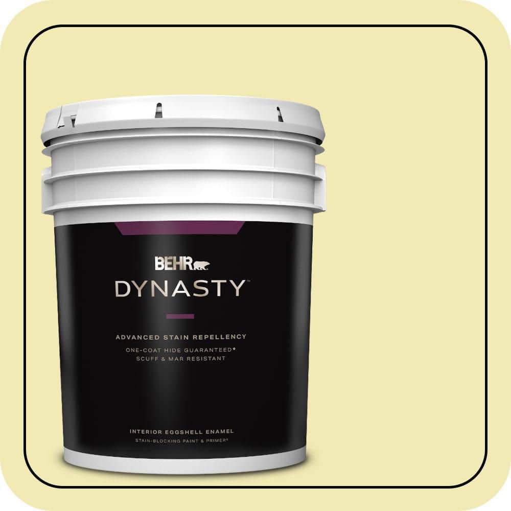 BEHR DYNASTY 5 gal. #P340-2 Invigorating Eggshell Enamel Interior Stain-Blocking Paint & Primer
