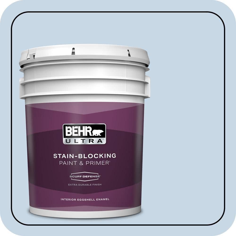 BEHR ULTRA 5 gal. #580C-2 Lively Tune Extra Durable Eggshell Enamel Interior Paint & Primer