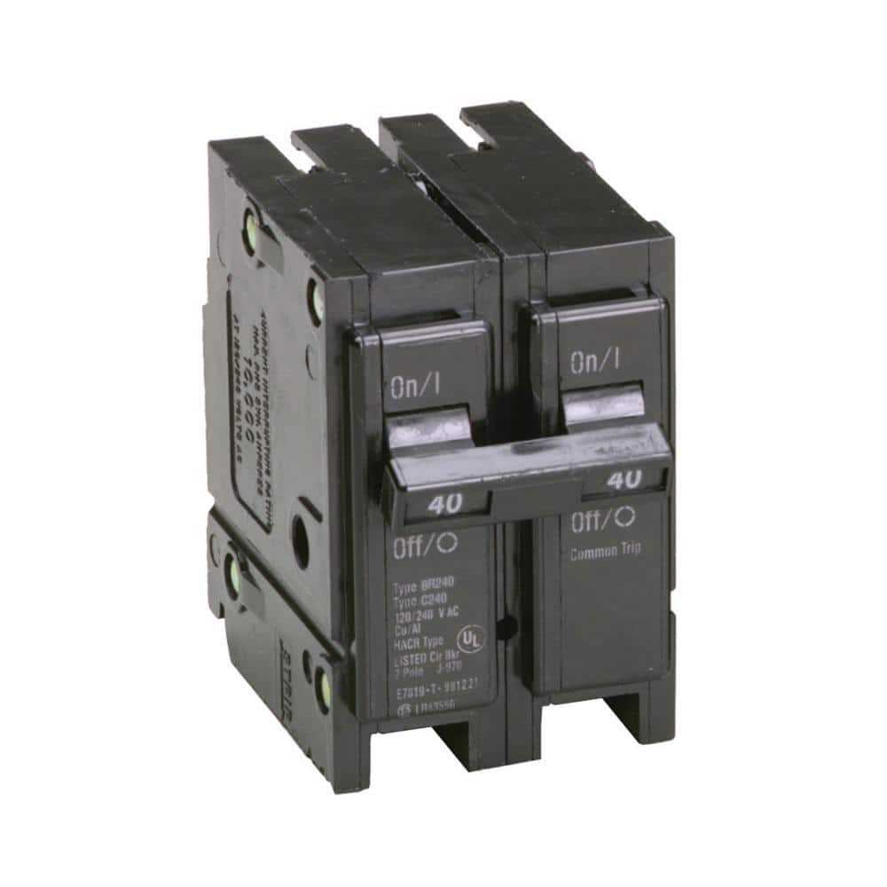 Eaton BR 40 Amp 120/240 Volts 2-Pole Circuit Breaker