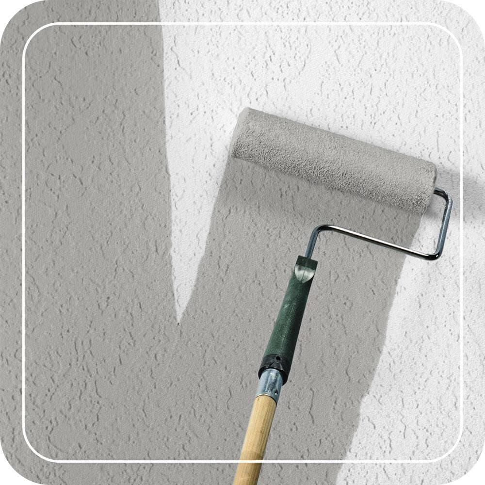 BEHR PREMIUM 1 gal. #BXC-25 Colonnade Gray Elastomeric Masonry, Stucco and Brick Exterior Paint (3)