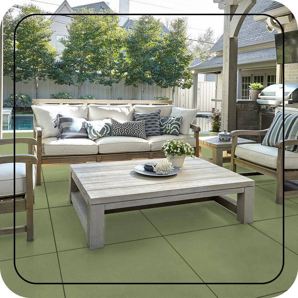 BEHR PREMIUM #T18-16 Textured Low-Lustre Enamel Interior/Exterior Porch and Patio Anti-Slip Floor Paint (3)