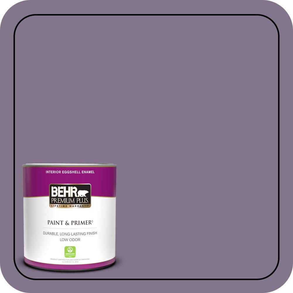 BEHR PREMIUM PLUS #S100-5 Purple Potion Flat Low Odor & Primer (1)