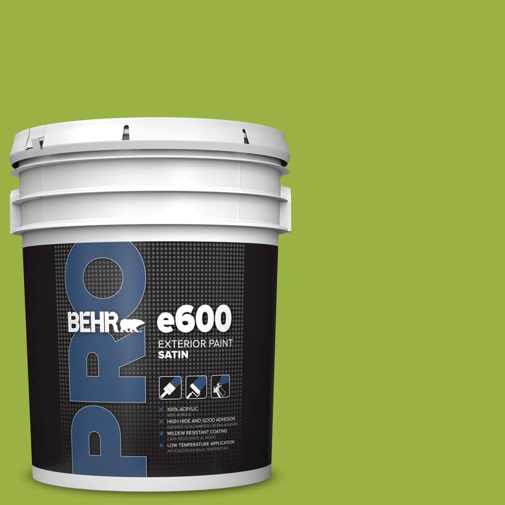 BEHR PRO 5 gal. #410B-7 Bamboo Leaf Satin Exterior Paint