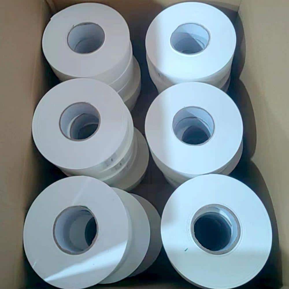 KIWDZFU 2 in. x 250 ft. White Ultra-Thin Fiber Paper Drywall Joint Tape for Seam Patch for Wall Sheetrock Ceiling Crack (3)