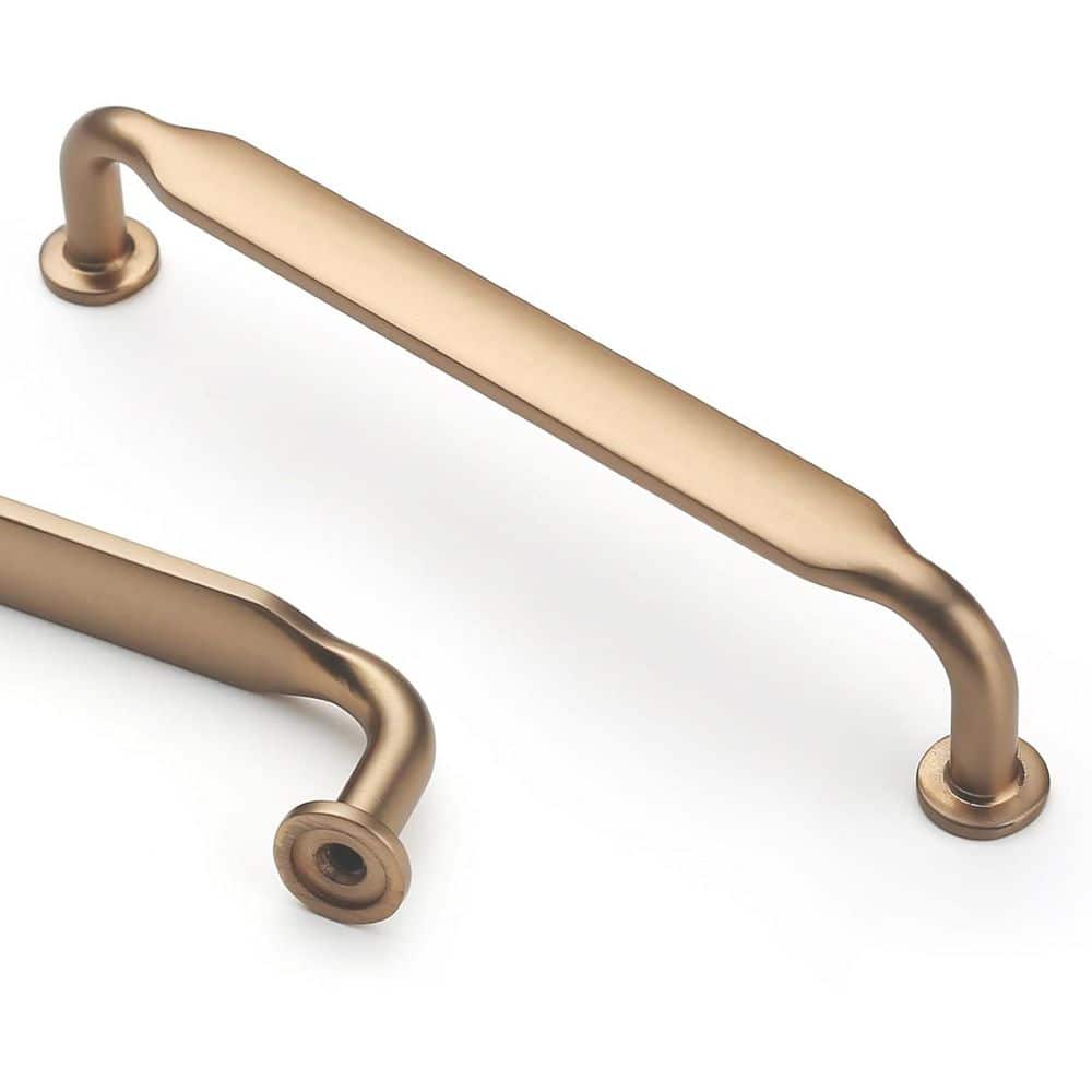 Wudkey 10-Pack Champagne Bronze Kitchen Cabinet Handles, Cabinet Pulls and Hardware for Cupboard Drawer Pulls (1)