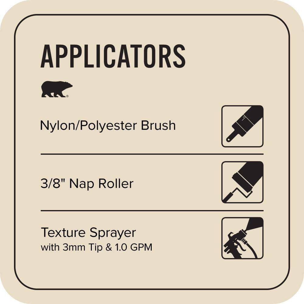 BEHR PREMIUM 1 gal. #N290-2 Authentic Tan Textured Low-Lustre Enamel Interior/Exterior Porch and Patio Anti-Slip Floor Paint (4)