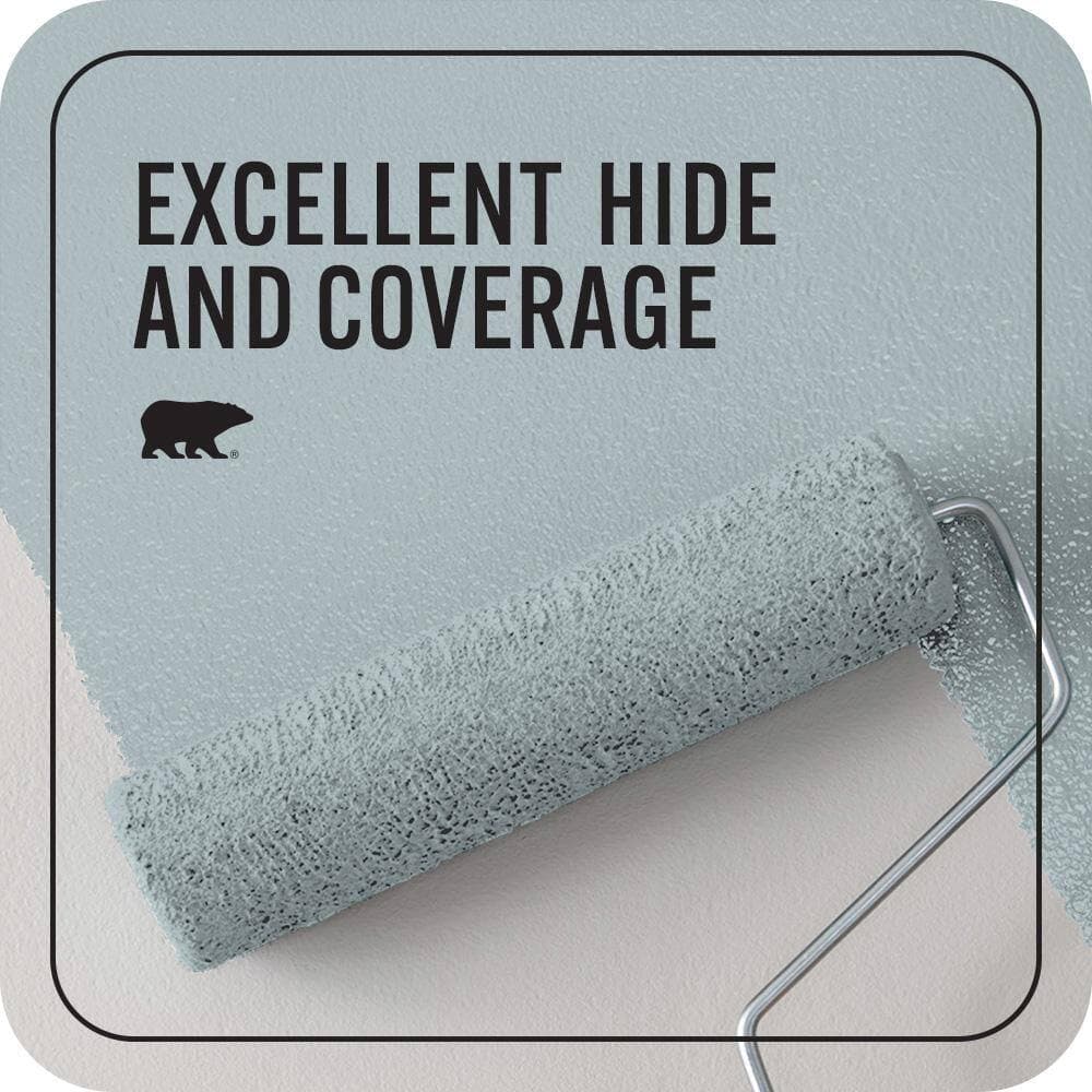 BEHR PREMIUM PLUS #PMD-99 Arctic Ocean Flat EcoMix Plant-Based & Primer (2)