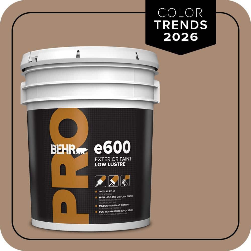 BEHR PRO 5 gal. #N240-5 Rodeo Tan Low Luster Exterior Paint