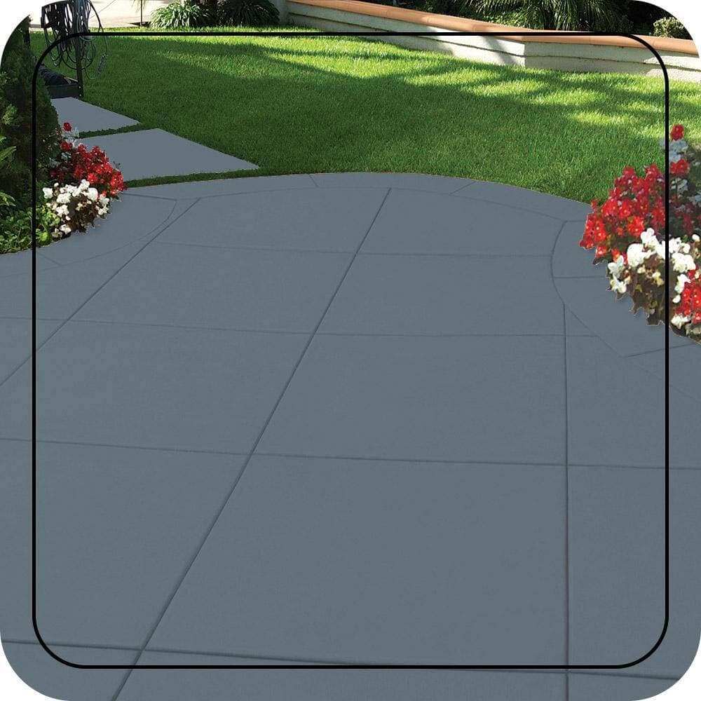BEHR PREMIUM #N480-5 Low-Lustre Enamel Interior/Exterior Porch and Patio Floor Paint (3)