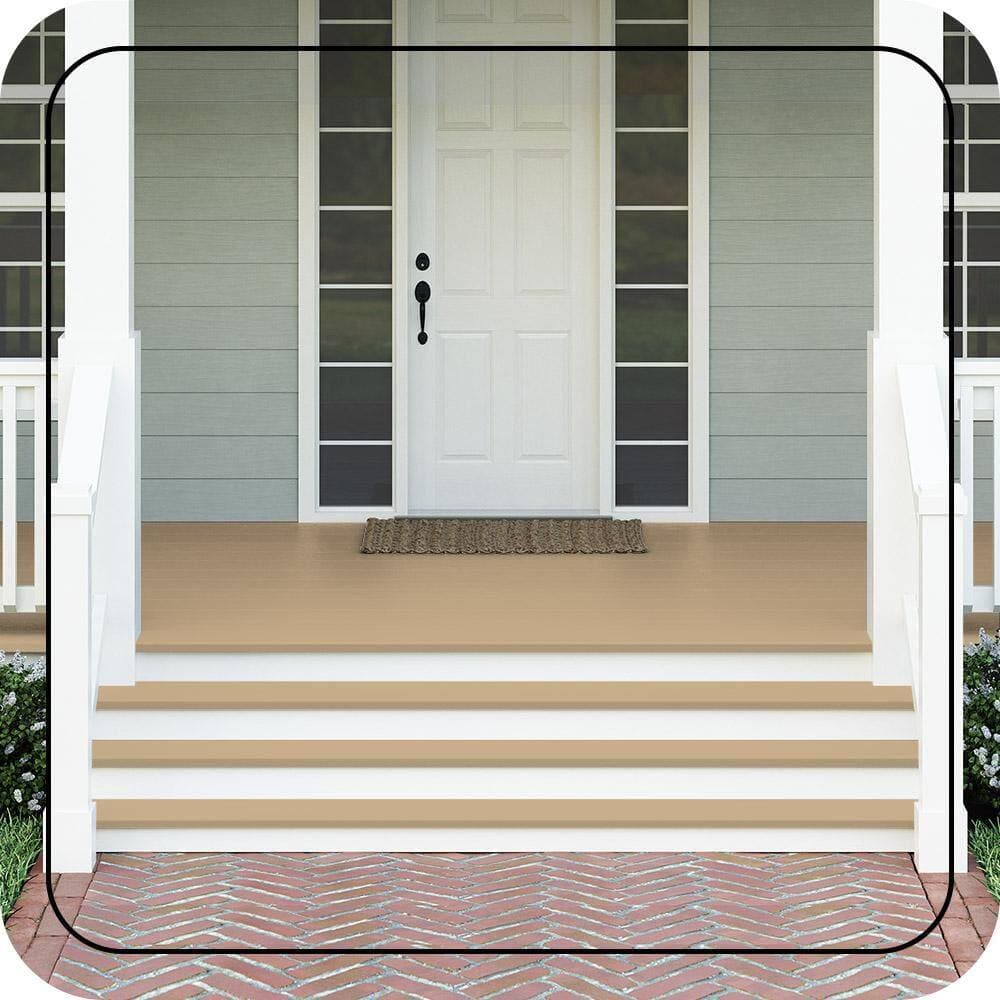 BEHR PREMIUM #PPU7-20 Textured Low-Lustre Enamel Interior/Exterior Porch and Patio Anti-Slip Floor Paint (2)