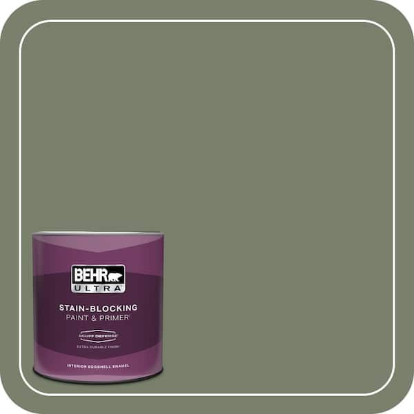 BEHR PREMIUM PLUS #430F-5 Bahia Grass Enamel Low Odor & Primer (3)