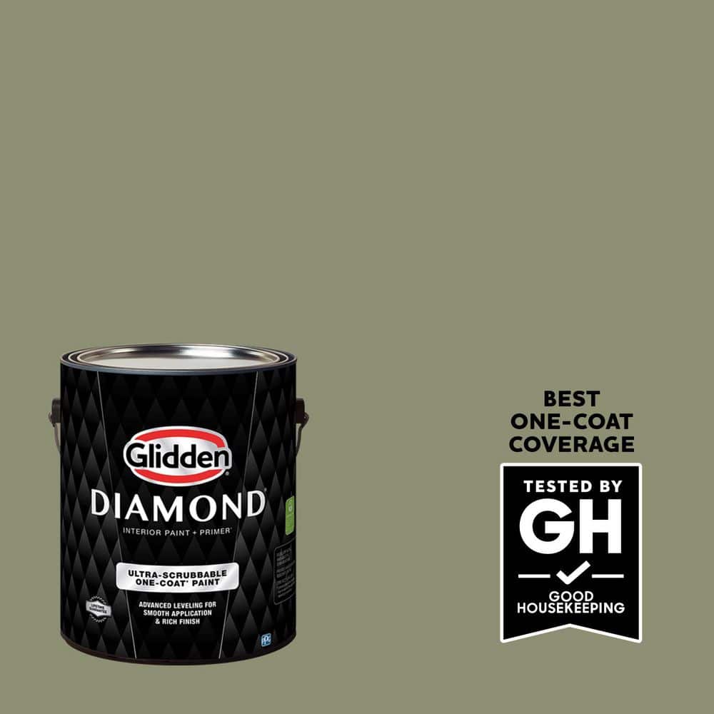 Glidden Diamond 1 gal. PPG1030-5 Mesmerize Ultra-Flat Interior Paint with Primer