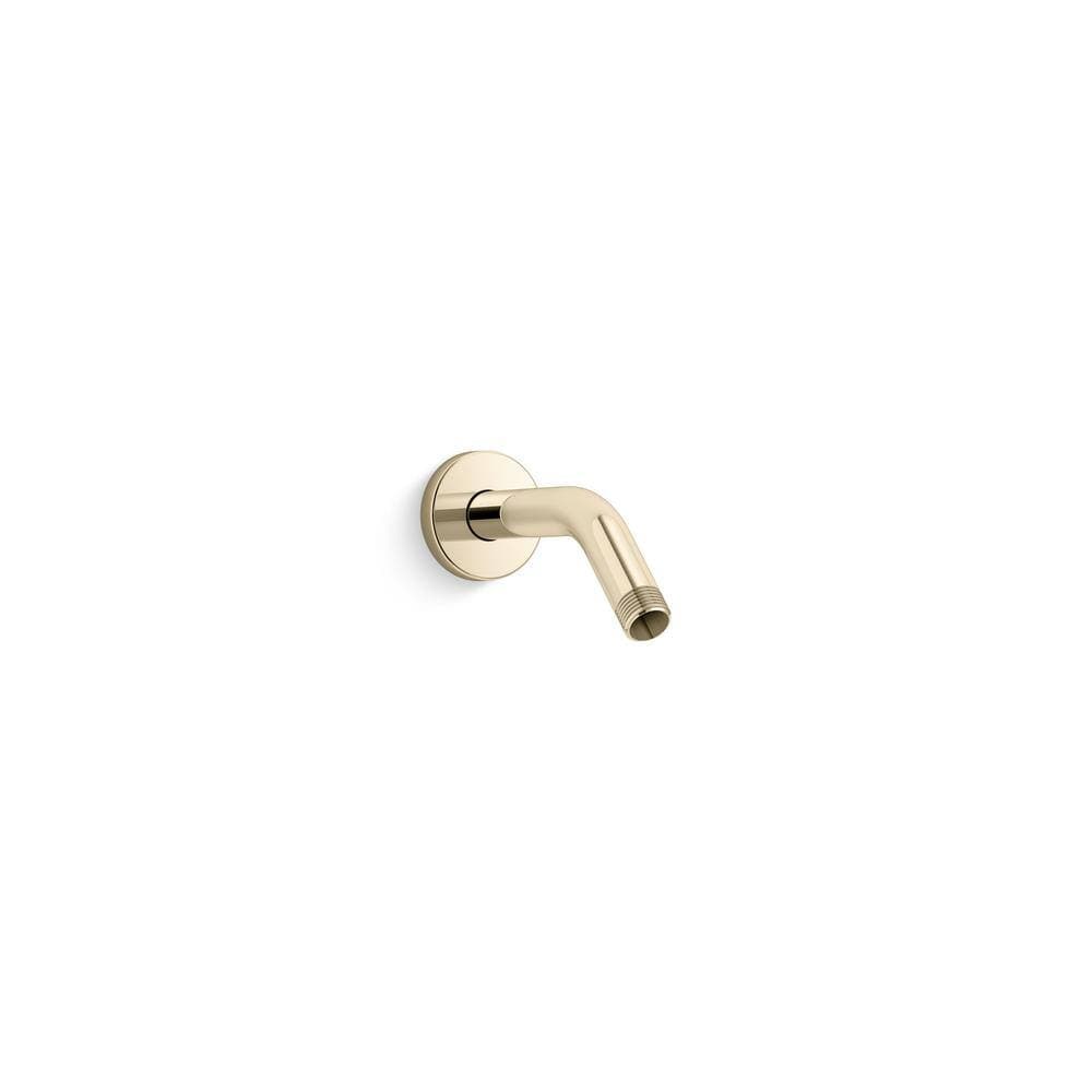 KOHLER Statement Shower Arm and Flange and Vibrant French Gold (2)