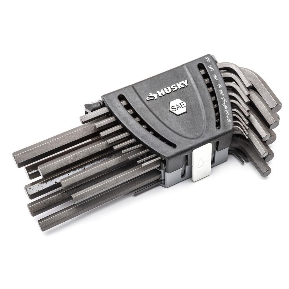 Husky Long Arm Hex Set, SAE/MM (26-Piece) (4)