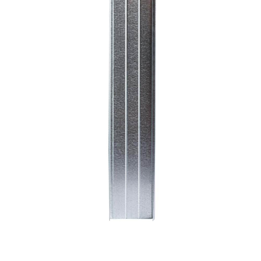 Gibraltar Building Products 3-5/8 in. x 10 ft. 20-Gauge Galvanized Steel Drywall Track (3)