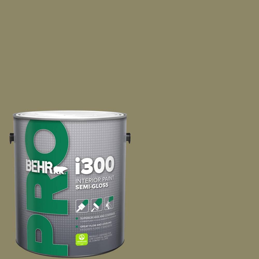 BEHR PRO 1 gal. #PPU9-23 Oregano Spice Semi-Gloss Interior Paint