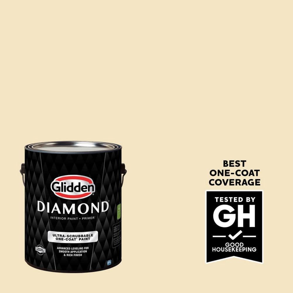 Glidden Diamond 1 gal. PPG1209-2 Sausalito Eggshell Interior Paint with Primer