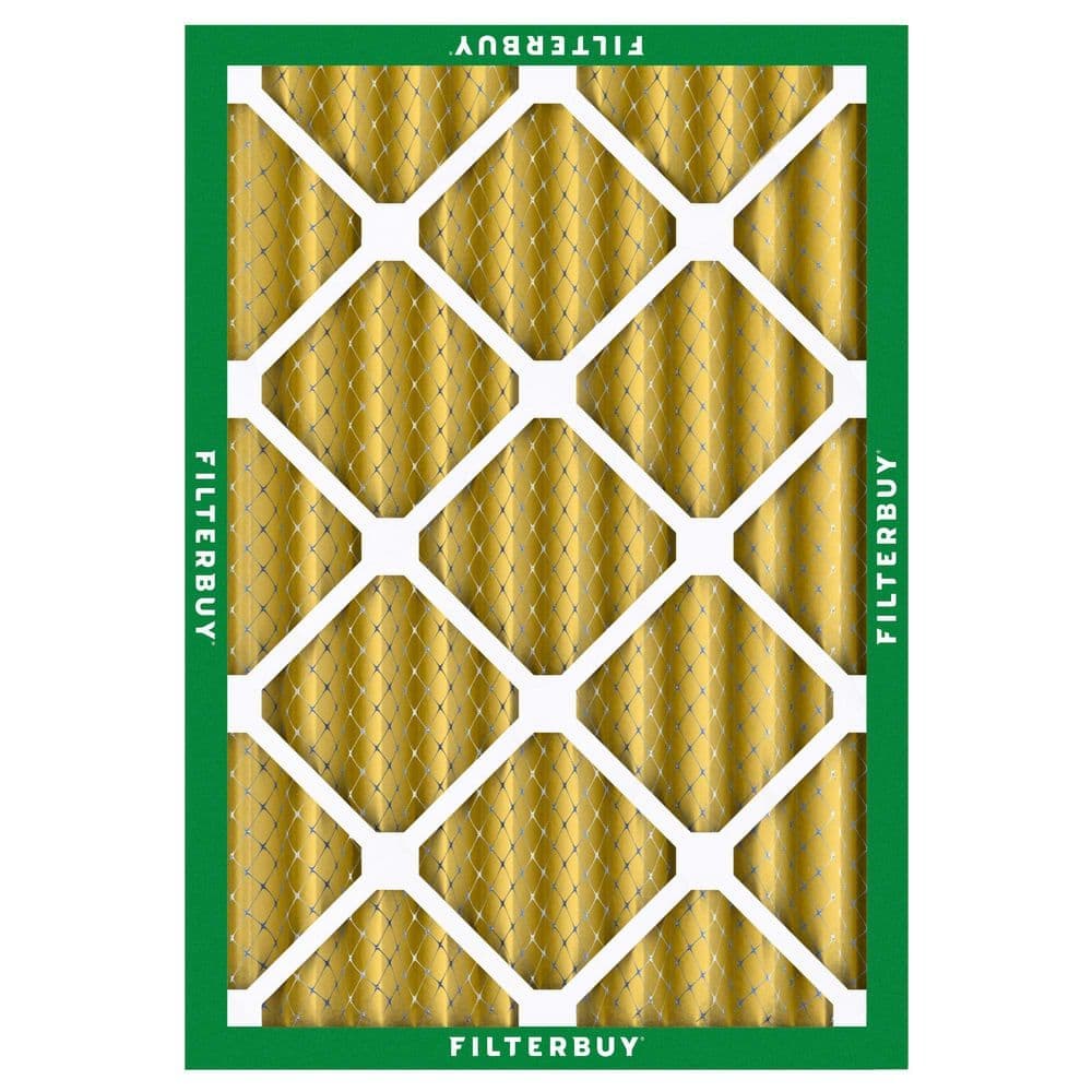 Filterbuy 17 in. x 20 in. x 4 in. MERV 11 (FPR 7) Allergen Defense Pleated HVAC AC Furnace Air Filters Replacement (4-Pack) (2)