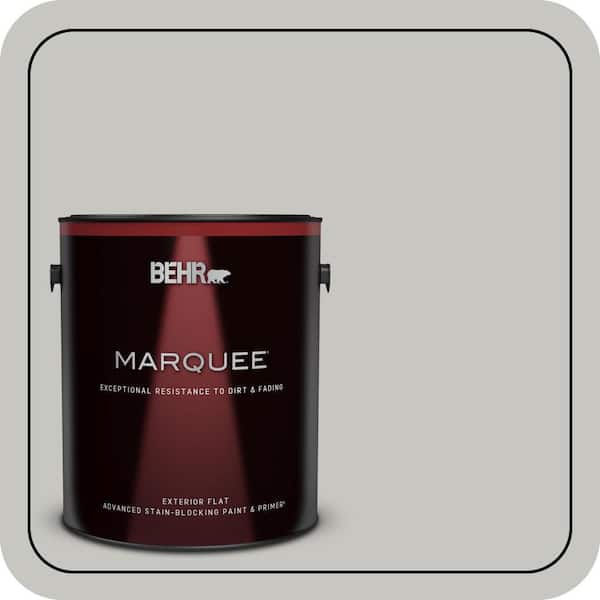 BEHR PREMIUM PLUS #PPF-29 Traditional Gray Enamel Low Odor & Primer (4)