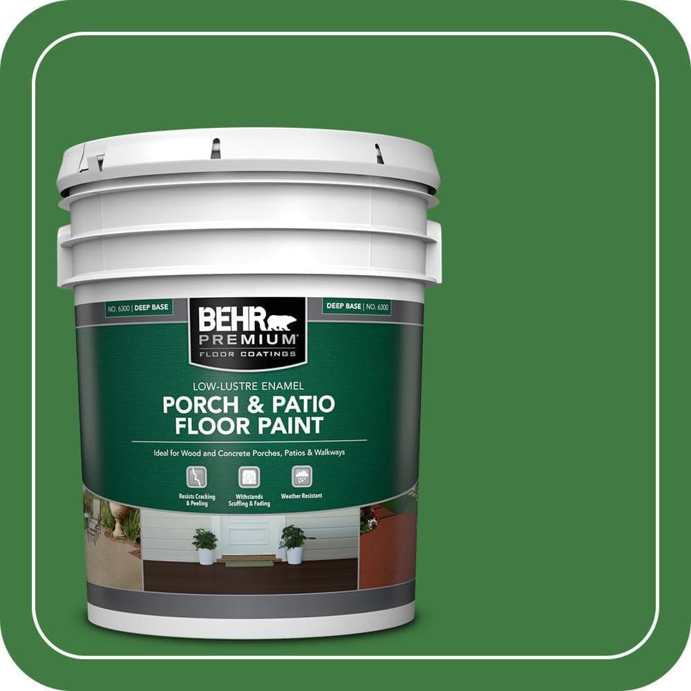 BEHR PREMIUM #M390-7 Low-Lustre Enamel Interior/Exterior Porch and Patio Floor Paint (1)