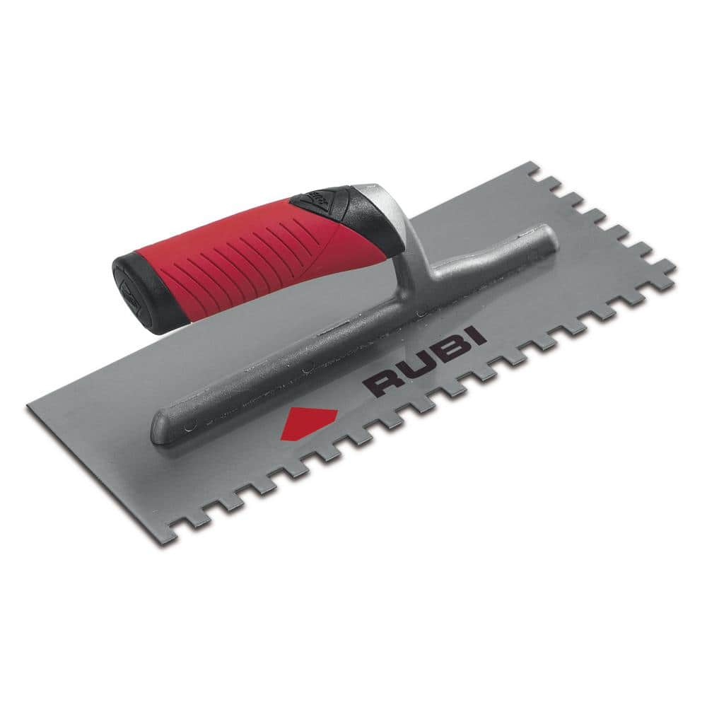 Rubi 1/4 in. x 1/4 in. Finishing Trowel