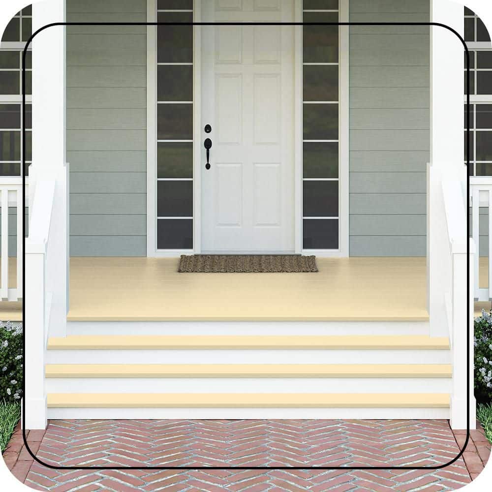 BEHR PREMIUM #350A-3 Textured Low-Lustre Enamel Interior/Exterior Porch and Patio Anti-Slip Floor Paint (2)